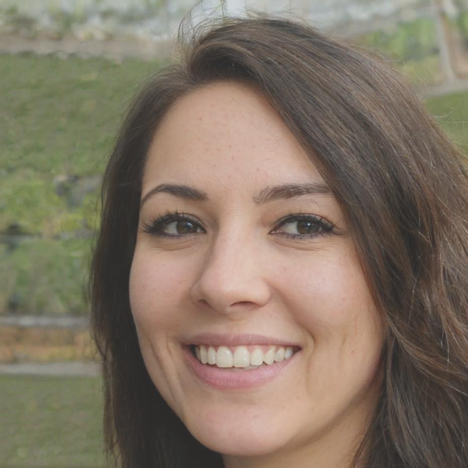 Estudiante internacional sonriendo